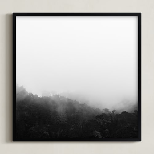 This is a black and white art by Jessica C Nugent called bewilder