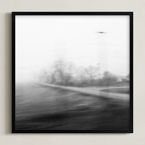 This is a rail gray art by Sally M. Olivier called motion  series 1