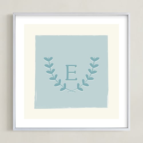 This is a sky nursery wall art by Kim Dietrich Elam called laurel