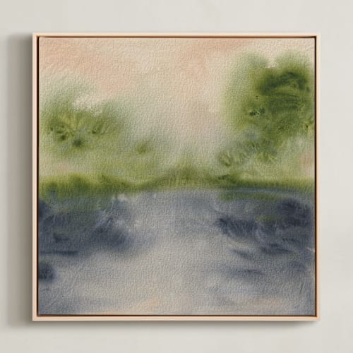 This is a ink art by Holly Whitcomb called marshlands
