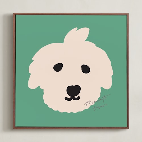 This is a willow green art by Jeje called live in the moment