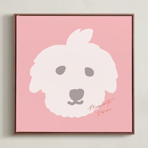 This is a bubblegum blush art by Jeje called live in the moment