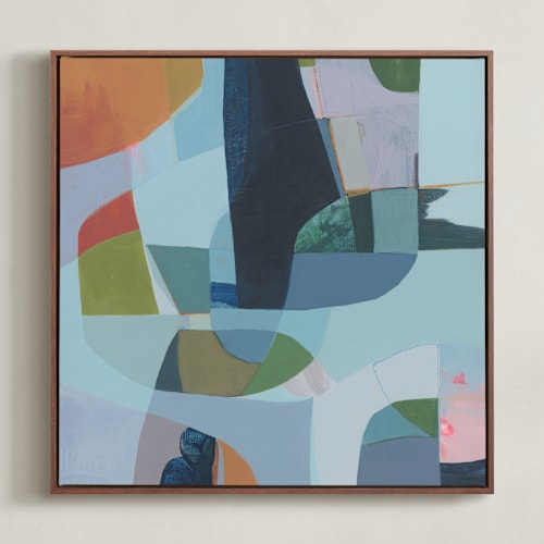 This is a soft blue sage art with standard by Eunmee Studio called waypoint 2