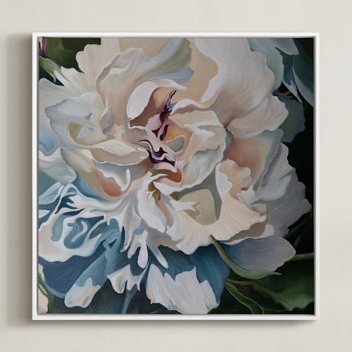 This is a cool blues art by Mandy Trimble Leonard called shadow blues 2