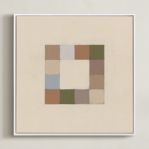 This is a ginger beige art by Alisa Galitsyna called squares