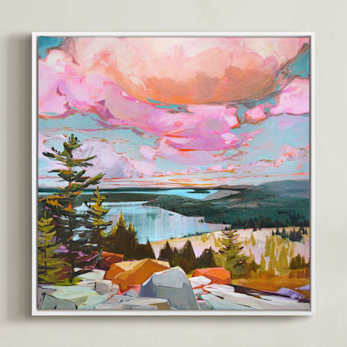 This is a multi art by Jess Franks called up and away i