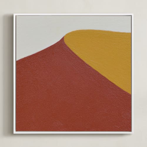 This is a desert tones art by Alina Knechtle called sam sand dunes iii
