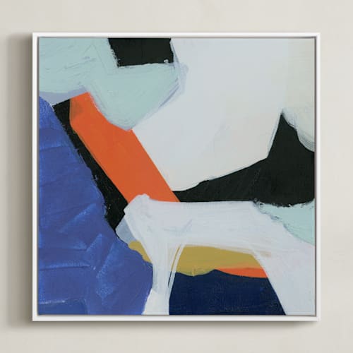 This is a blue jewels art with standard by Eunmee Studio called urban flow 2