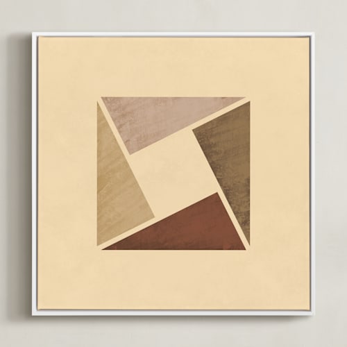 This is a almond art by Yohaku Oshima called origami ii