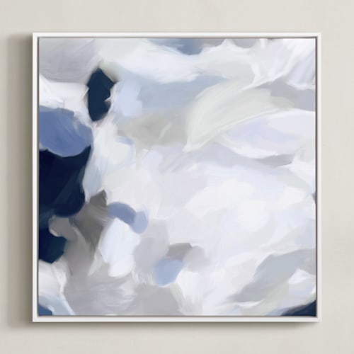 This is a navy art by Melanie Severin called the forest 2
