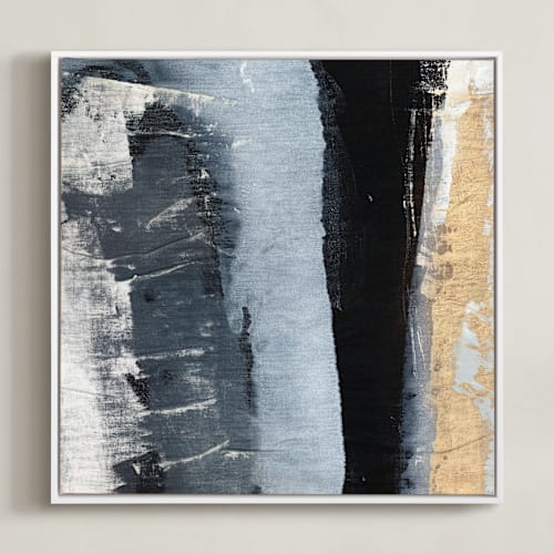 This is a neutrals art by Julia Contacessi called tribal lineage no. 2