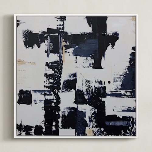 This is a midnight blue art by Kate Terhune called balance restored i