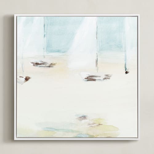 This is a salt water blue art by Mande Calhoun called ahoy