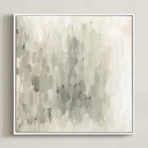 This is a soothing greys art by Amy Hall called rain ii