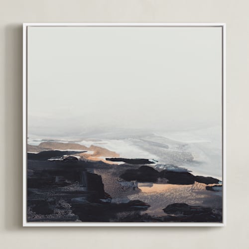 This is a foggy grey art by Mande Calhoun called sandstone_1