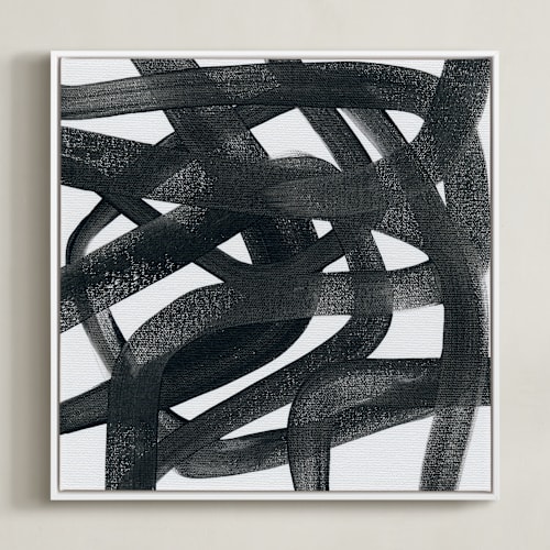 This is a ink art by Kim Colthurst Johnson called mining for coal