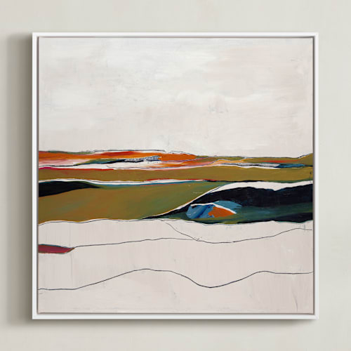 This is a french vanilla art by Caryn Owen called beckett's poem