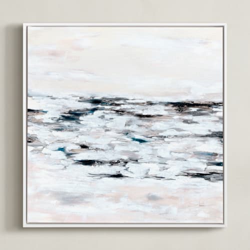 This is a blush art by Nicoletta Savod called faded fury diptych ii