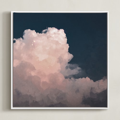 This is a midnight art by Corinne Melanie called stratosphere no. 1