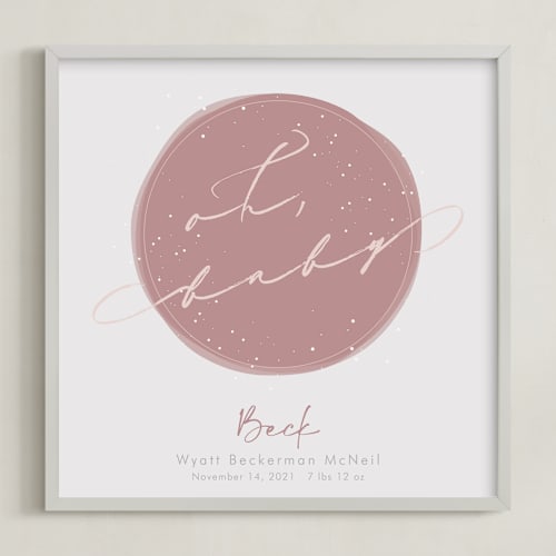 This is a dusk personalized art for kids by Kennedi Shaw called stardust planet