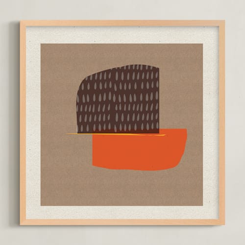 This is a hearth brown art by Alain Castoriano called let's go on a trip i