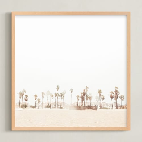 This is a warm storm art by Kamala Nahas called stormy palms