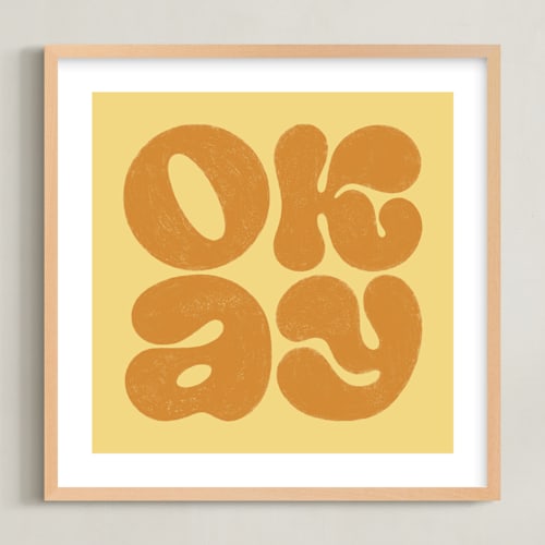 This is a honey art by Sam Dubeau called okay