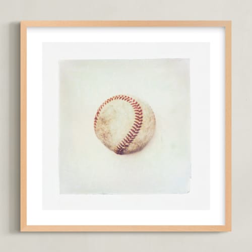 This is a vintage nursery wall art with standard by Kamala Nahas called lifted sports 1