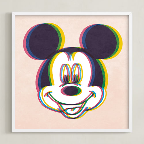 This is a blush disney art by Igor called glitch