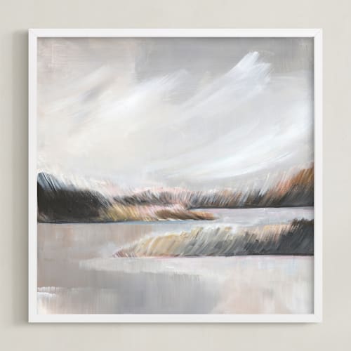 This is a misty grey art by AlisonJerry called misty beaches ll