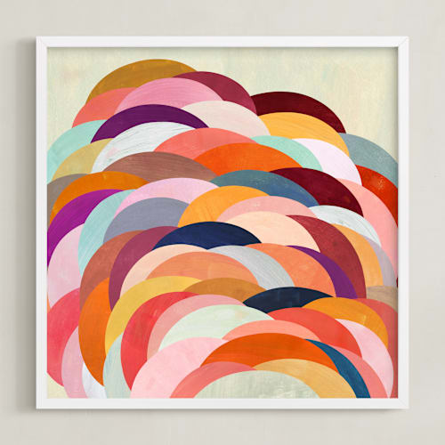 This is a sunset art by melanie mikecz called discus