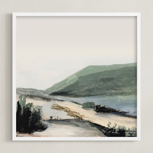 This is a sage art with standard by Mande Calhoun called miles ii