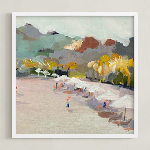 This is a sand art with standard by Jenny Westenhofer called paradise lost ii