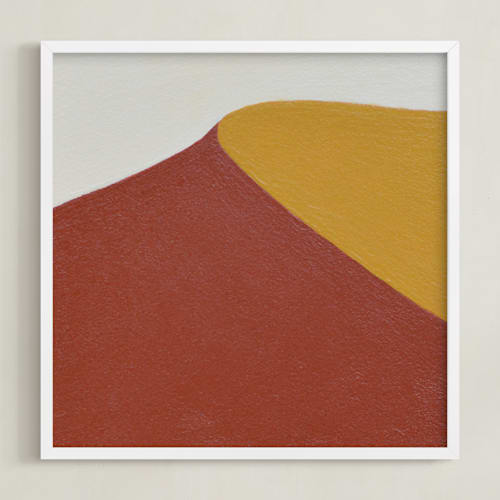 This is a desert tones art by Alina Knechtle called sam sand dunes iii