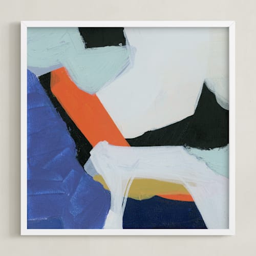 This is a blue jewels art with standard by Eunmee Studio called urban flow 2