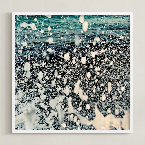 This is a ocean green art by Tal Paz-Fridman called seaside #48