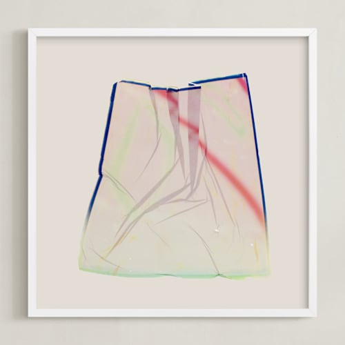 This is a vibrant art by Kamala Nahas called four square ii