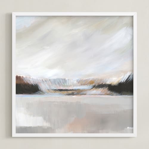 This is a misty grey art by AlisonJerry called misty beaches i