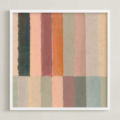 This is a mauve art with standard by Lindsay Megahed called piano bars ii