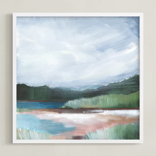 This is a pine blue art by AlisonJerry called torrey pines ii