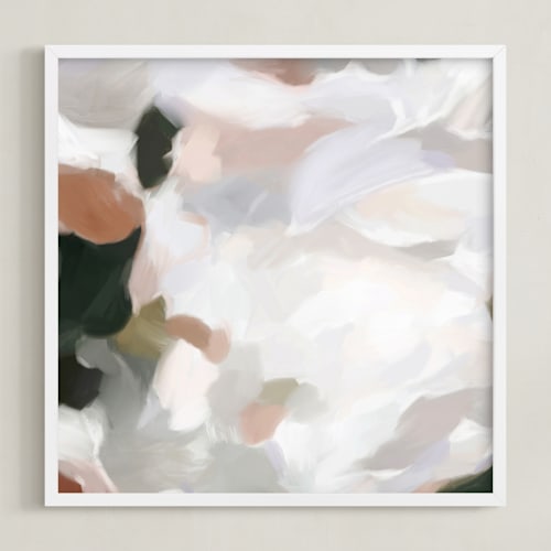 This is a earthen art with standard by Melanie Severin called the forest 2