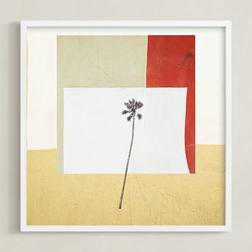 This is a warm multi art by Shannon Howard called california abstract 3