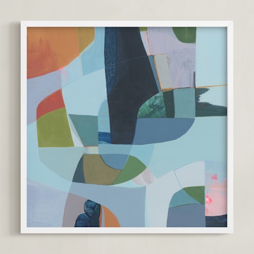 This is a soft blue sage art with standard by Eunmee Studio called waypoint 2