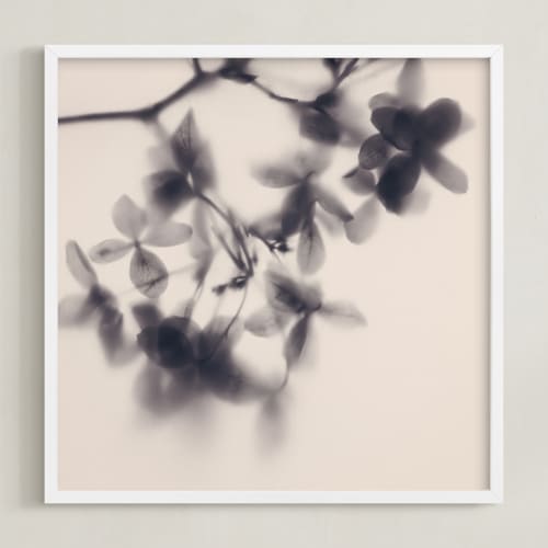 This is a soft pink art with standard by Karen Kardatzke called veiled petals