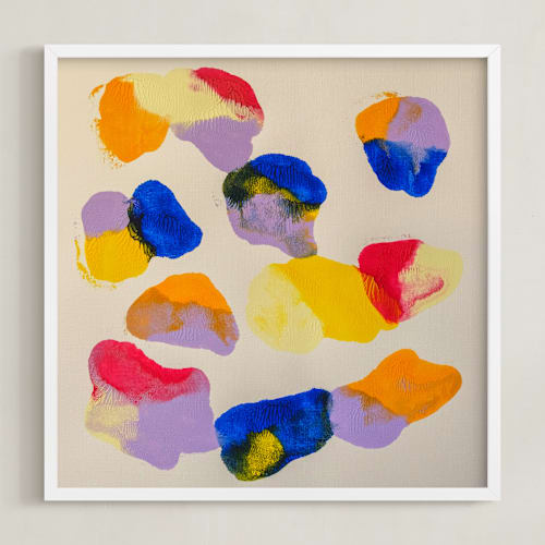 This is a radiance art with standard by Justin Sayarath called nectar