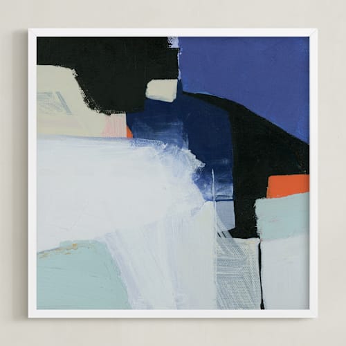 This is a blue jewels art with standard by Eunmee Studio called urban flow 1