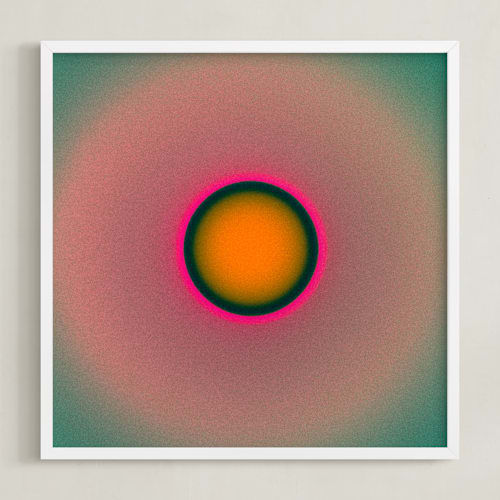 This is a rainbow sky art with standard by Arash Fattahi Acosta called sun in the dust. variations 2