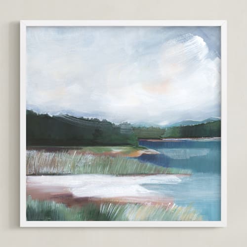 This is a torrey blue art by AlisonJerry called torrey pines i