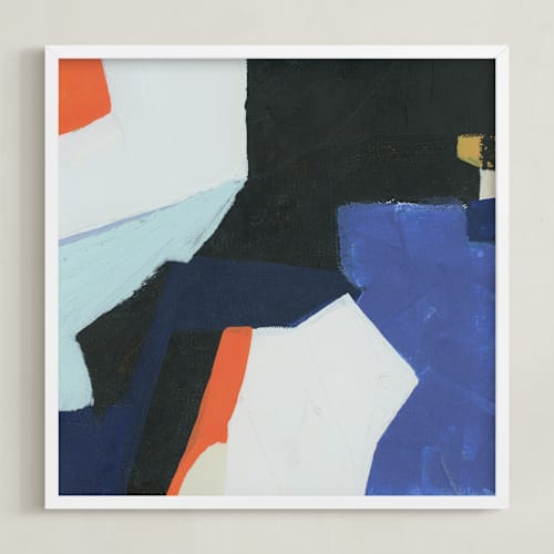 This is a blue jewels art with standard by Eunmee Studio called urban flow 3