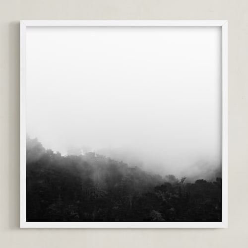 This is a black and white art by Jessica C Nugent called bewilder